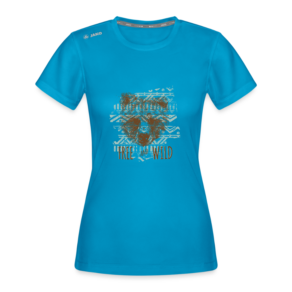 JAKO Vrouwen T-shirt Run 2.0 - saffierblauw