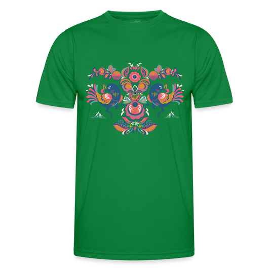 Functioneel T-shirt voor mannen - kelly groen