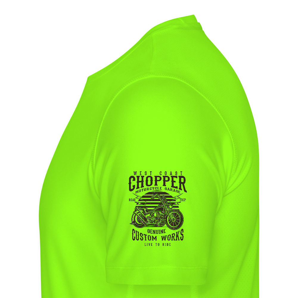 JAKO Mannen T-shirt Run 2.0 - neongroen