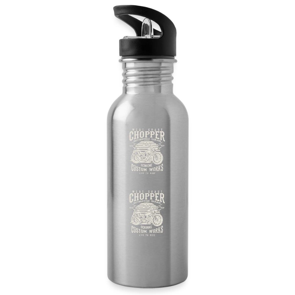 Drinkfles - lichtzilver