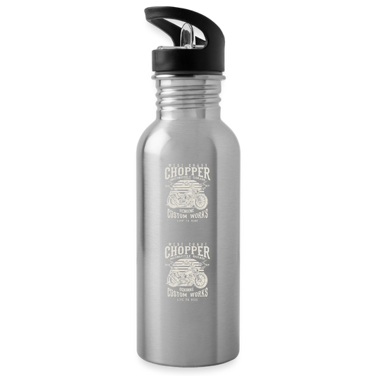 Drinkfles - lichtzilver