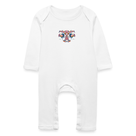Baby bio kruippakje - wit