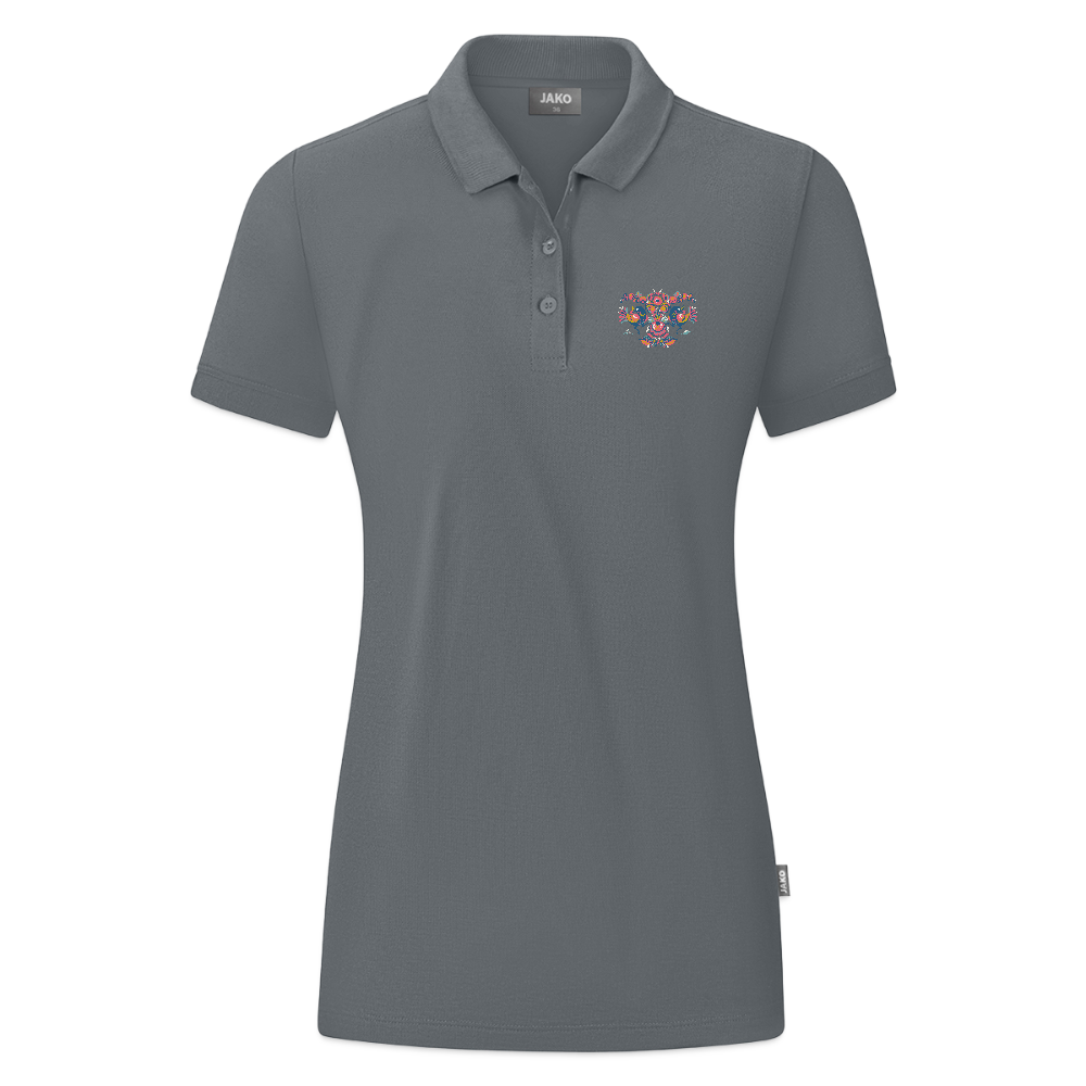 JAKO Vrouwen polo Organic - grijs