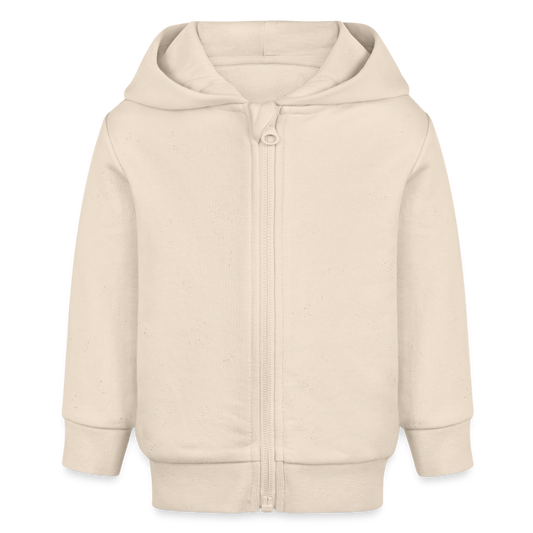 Stanley/Stella Bio zip-hoodie BABY CONNECTOR - witgrijs