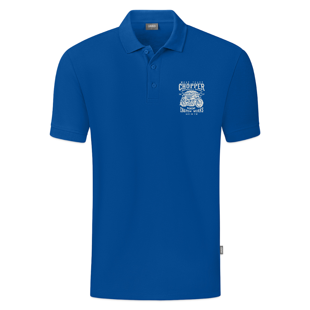 JAKO Teenager polo Organic - blauw