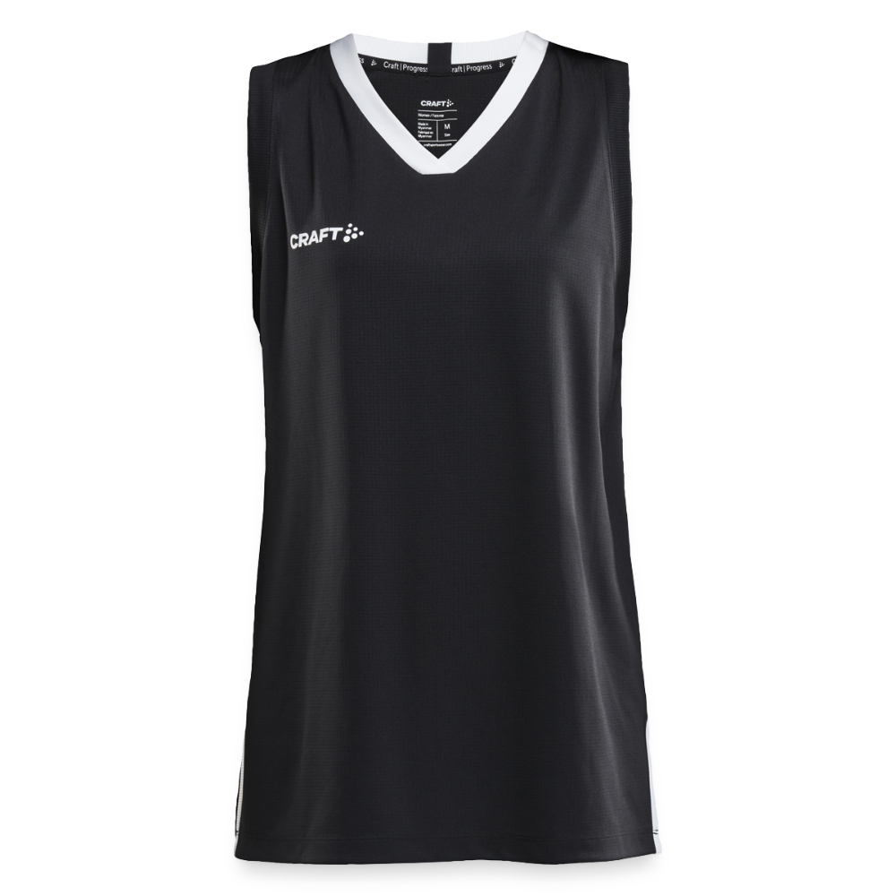 CRAFT Progress vrouwen basketbalshirt - zwart