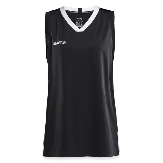 CRAFT Progress vrouwen basketbalshirt - zwart