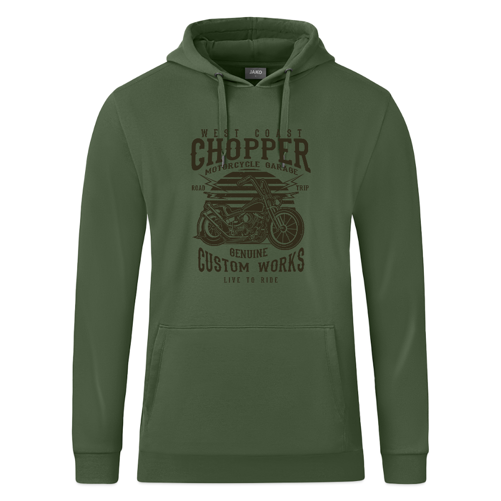 JAKO Hoodie Organic - dennengroen