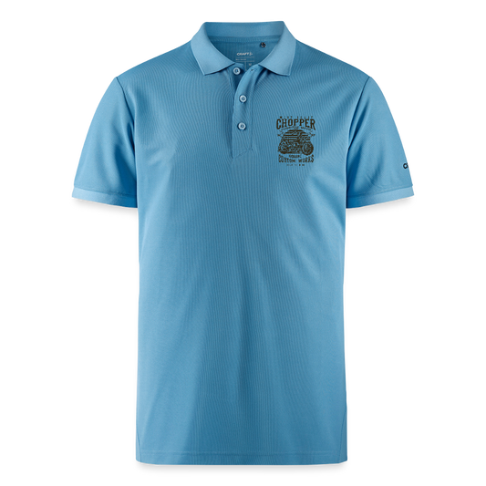 CRAFT Core Unify polo - saffierblauw