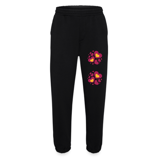 Heavyweight organic joggingbroek made in EU - SOLID BLACK