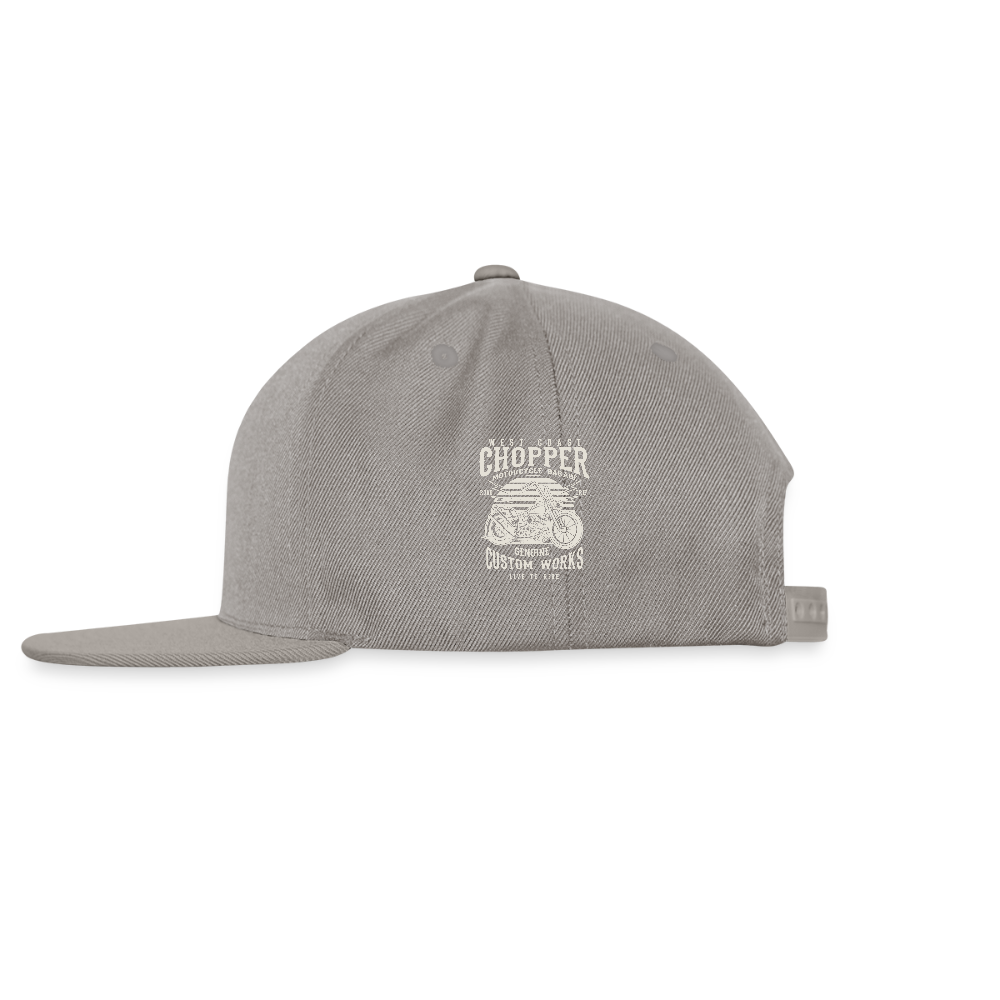 Snapback cap - grafietgrijs/grafietgrijs