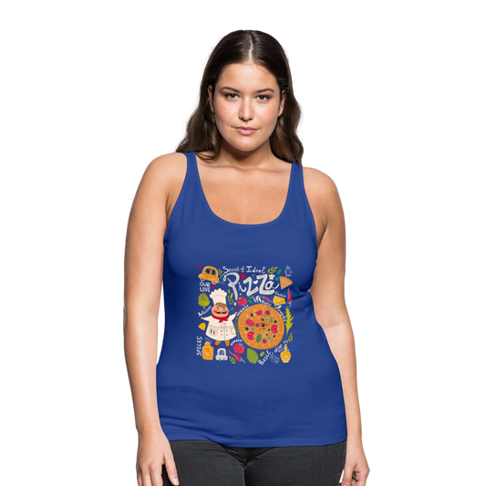 Vrouwen Premium tank top - koningsblauw