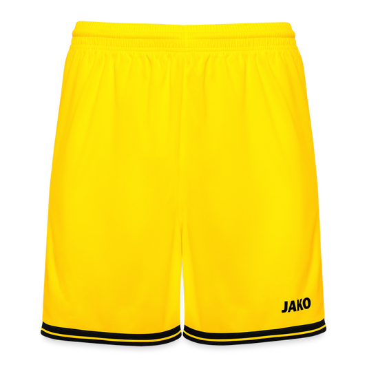 JAKO basketbalshort Center 2.0 - geel/zwart