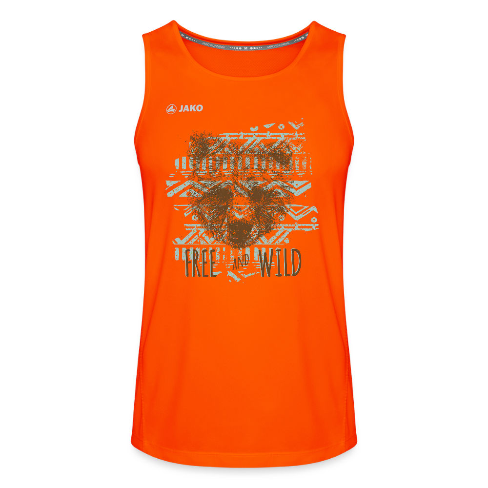 JAKO Mannen tanktop Run 2.0 - neonoranje