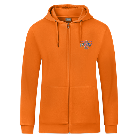 JAKO Ziphoodie Organic - neonoranje