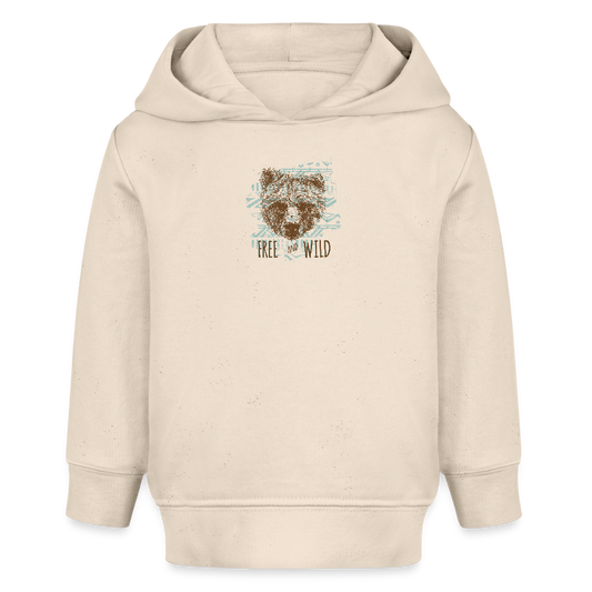 Stanley/Stella Bio hoodie BABY CRUISER - witgrijs