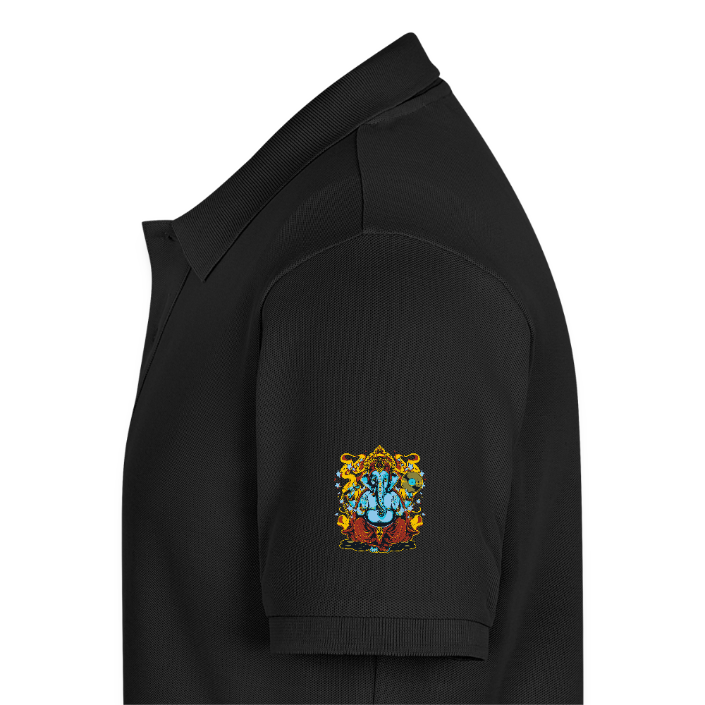 Mannen Premium Bio Poloshirt - zwart