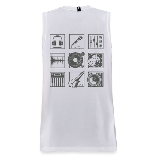 CRAFT Progress kinder-basketbalshirt - wit