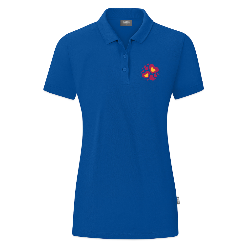 JAKO Vrouwen polo Organic - blauw