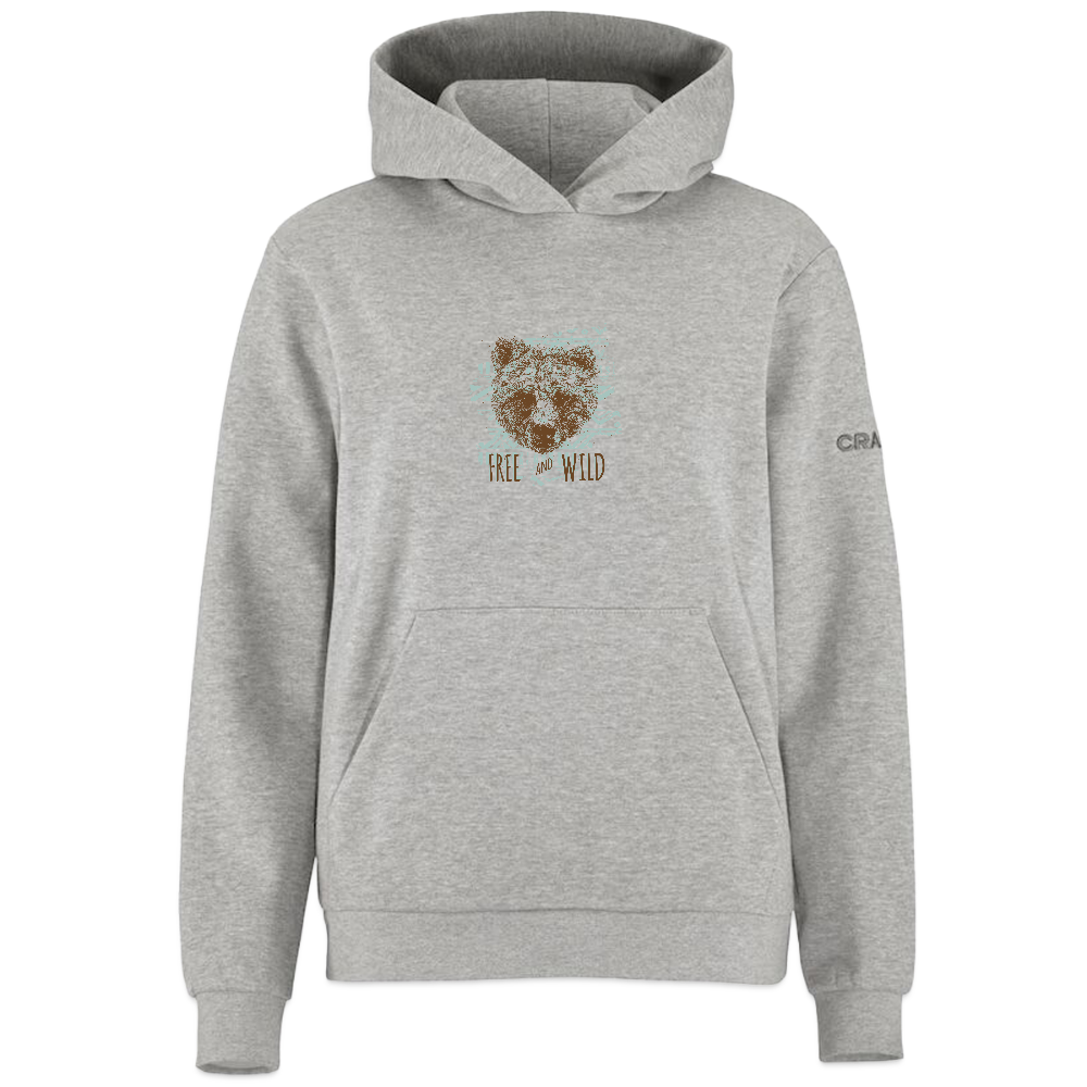 CRAFT Community 2.0 vrouwen hoodie - grijs gemêleerd