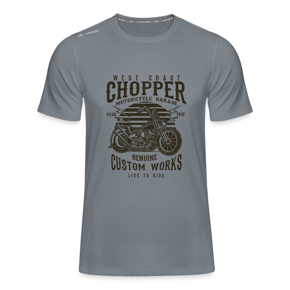 JAKO Mannen T-shirt Run 2.0 - grijs