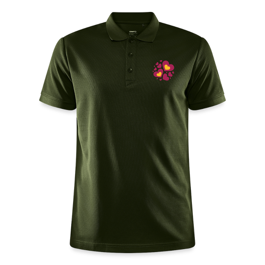 CRAFT Core Unify polo - mosgroen