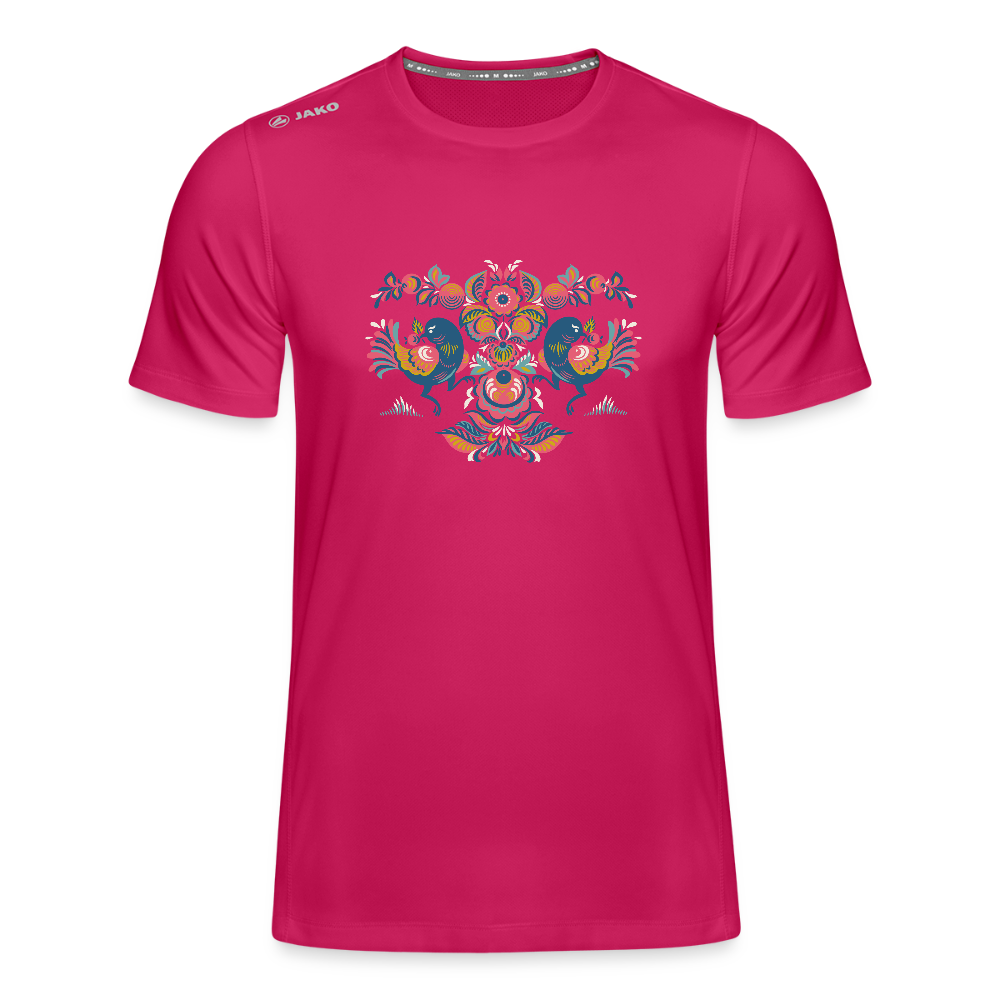 JAKO Mannen T-shirt Run 2.0 - donker roze