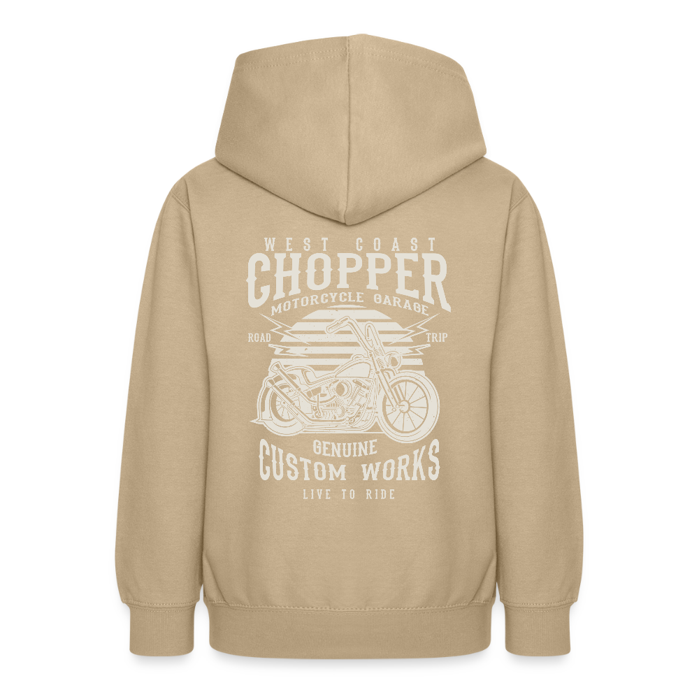 Teenager hoodie - zand