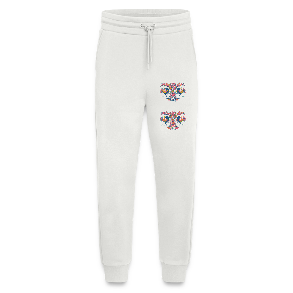 Organic relaxed joggingbroek made in EU - OFF WHITE
