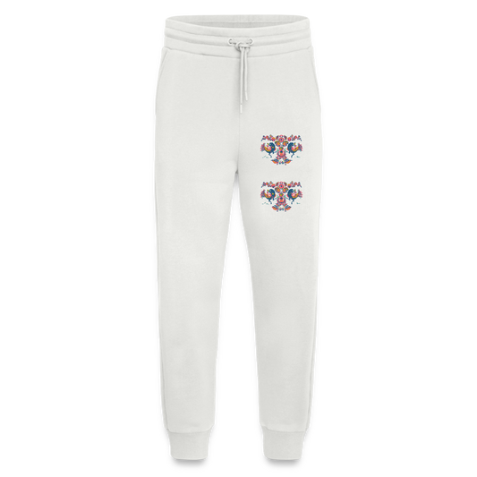 Organic relaxed joggingbroek made in EU - OFF WHITE