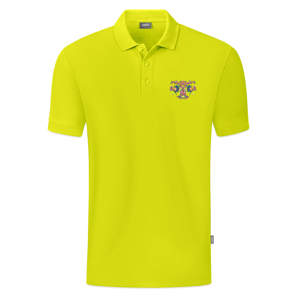 JAKO Teenager polo Organic - limegroen