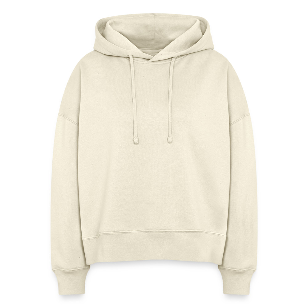 Stanley/Stella Vrouwen boxy bio hoodie Nora - witgrijs