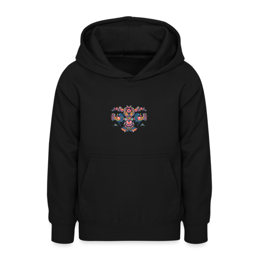 Teenager hoodie - zwart