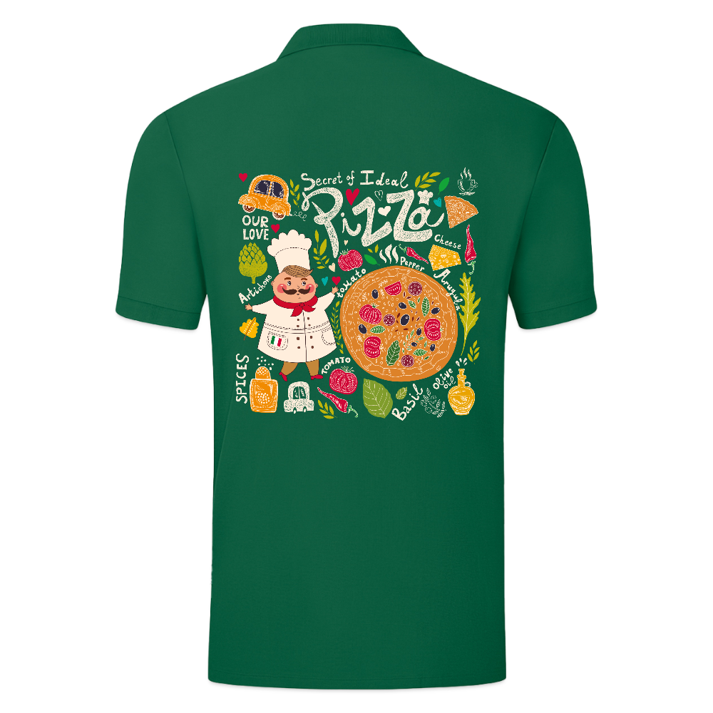 JAKO Mannen Polo Organic - kelly groen