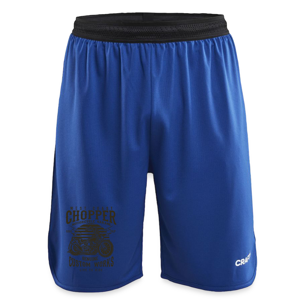 CRAFT Progress mannen basketbalshorts - koningsblauw