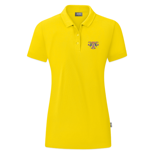 JAKO Vrouwen polo Organic - geel