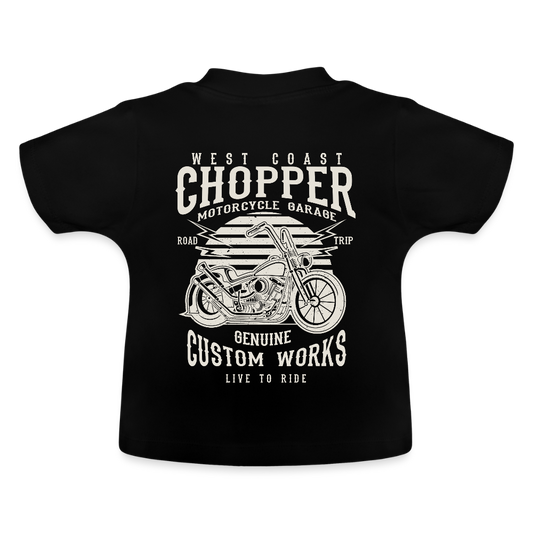 Baby T-shirt - zwart