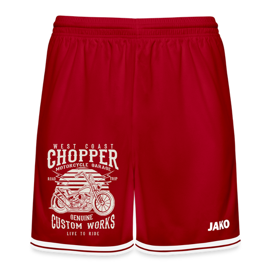 JAKO basketbalshort Center 2.0 - rood/wit