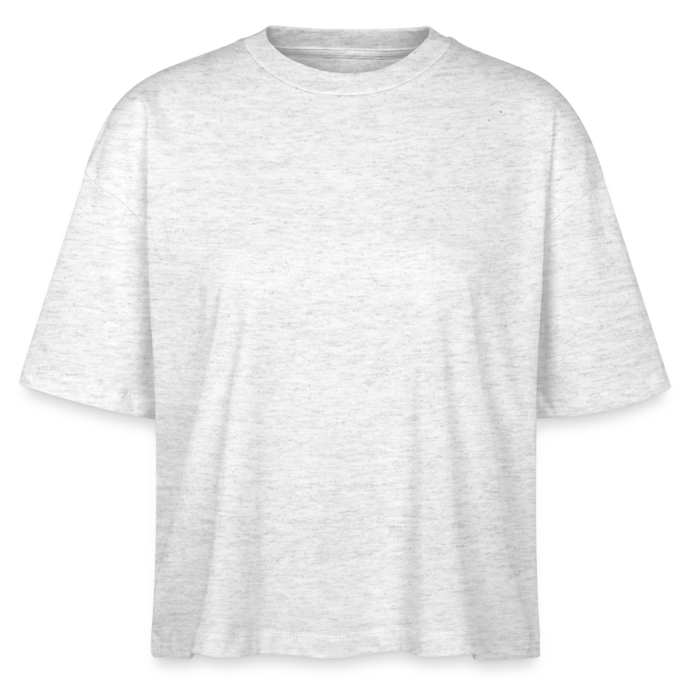 Stanley/Stella Vrouwen Boxy bio-T-shirt Nova - heather wit