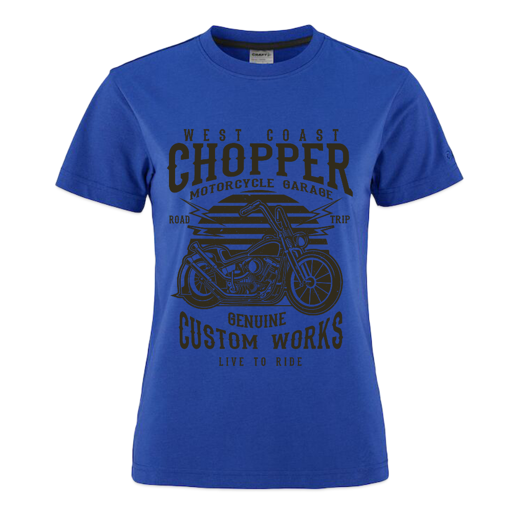 CRAFT Community 2.0 vrouwen T-shirt - koningsblauw