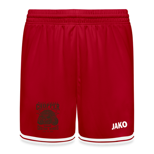 JAKO Kinderbasketbalshort Center 2.0 - rood/wit