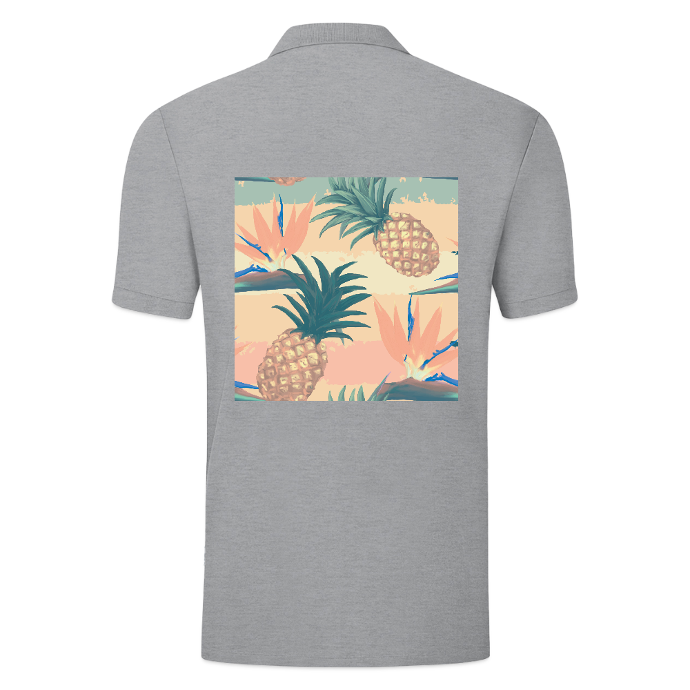 JAKO Teenager polo Organic - grijs gemêleerd