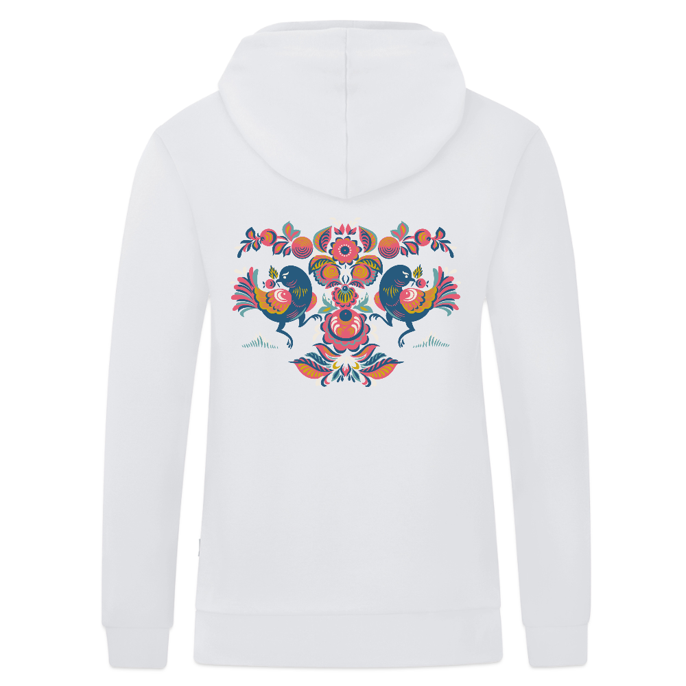 JAKO Ziphoodie Organic - wit