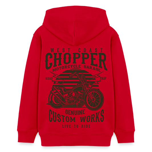 Stanley/Stella Tiener bio-hoodie Mini Cruiser - rood
