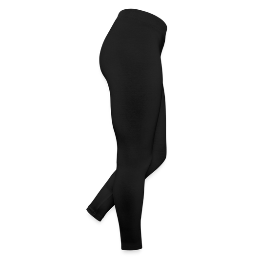 Vrouwen jersey legging - zwart