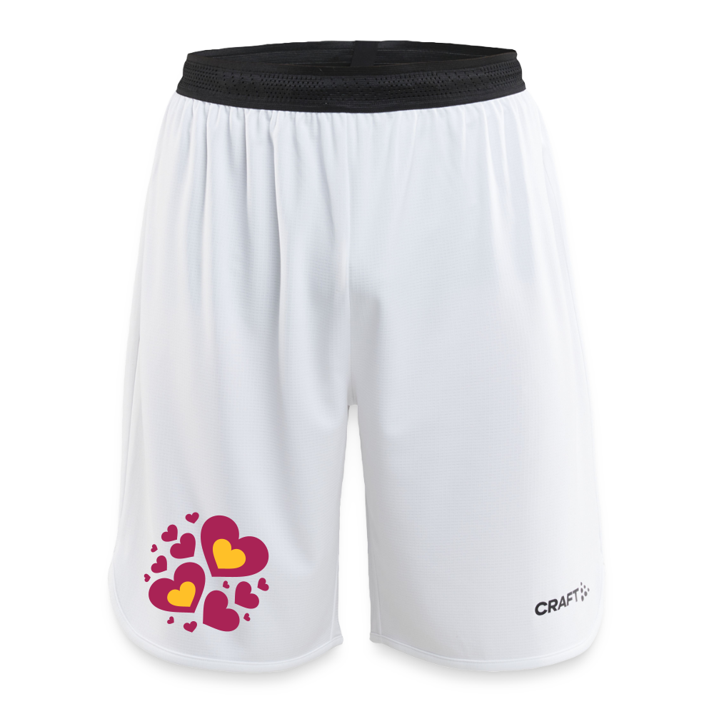 CRAFT Progress kinder-basketbalshorts - wit