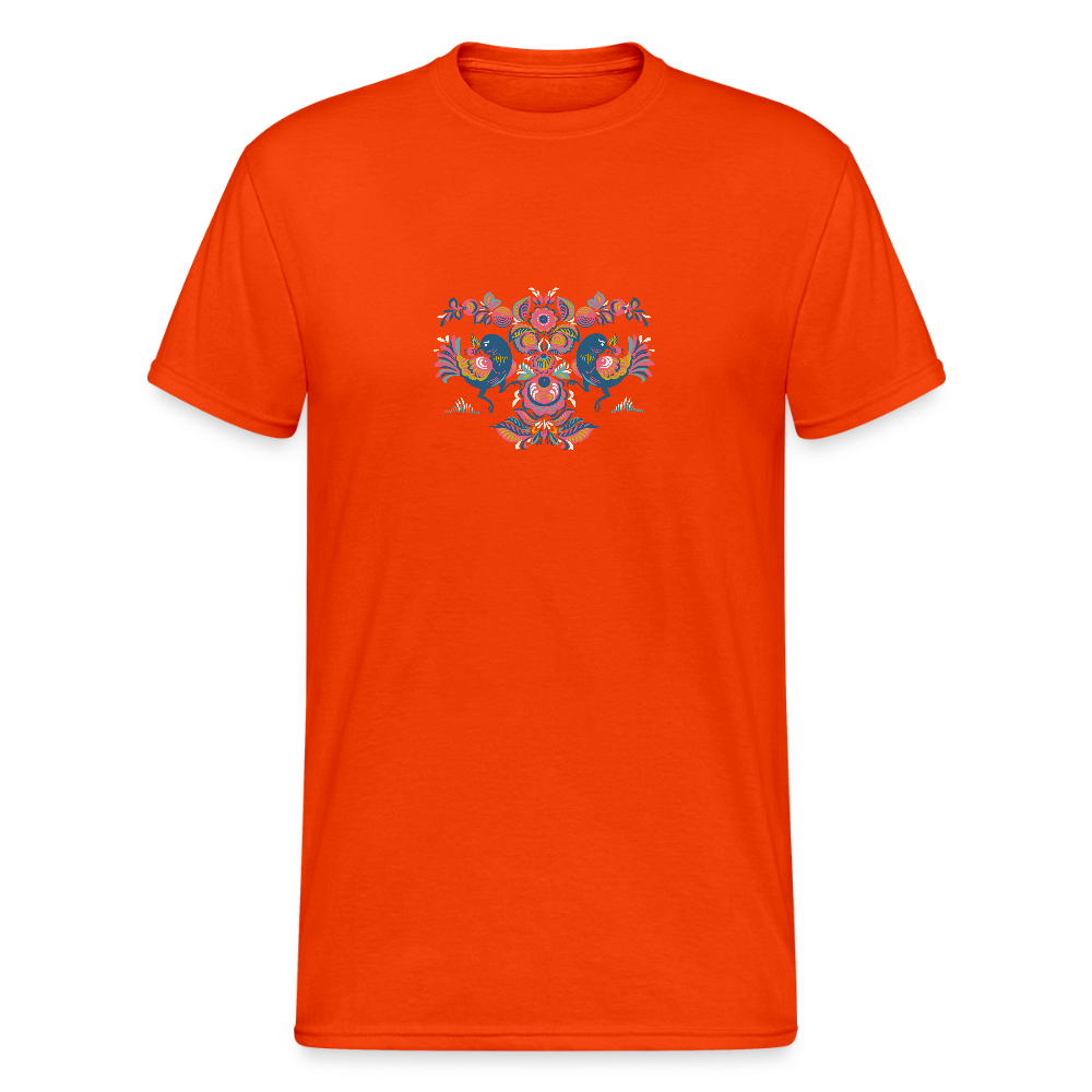 Mannen Gildan Heavy T-shirt - oranje