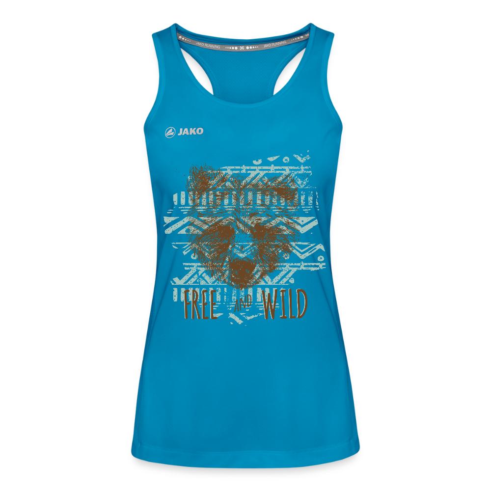 JAKO Vrouwen tanktop Run 2.0 - saffierblauw