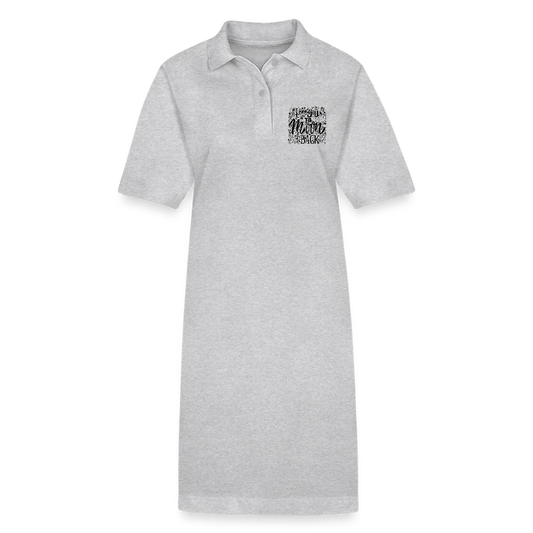 Stanley/Stella Vrouwen bio polojurk PAIGER - grijs gemêleerd