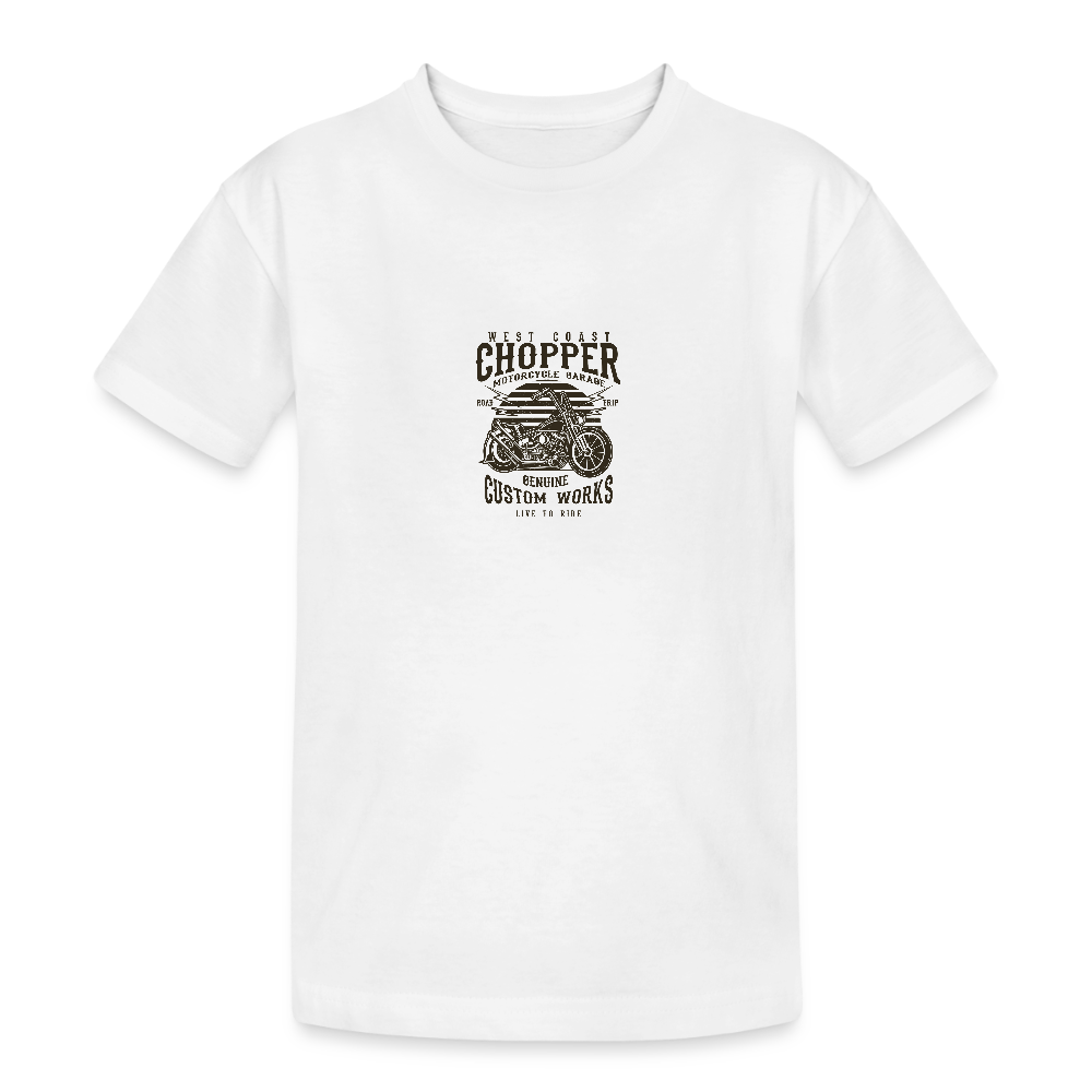 Kinderen Heavy Cotton T-shirt - wit